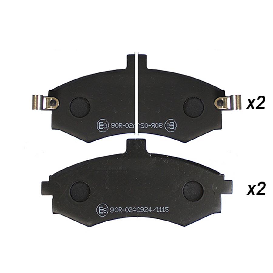 58101-2DA31, Jeu de plaquettes de frein avant