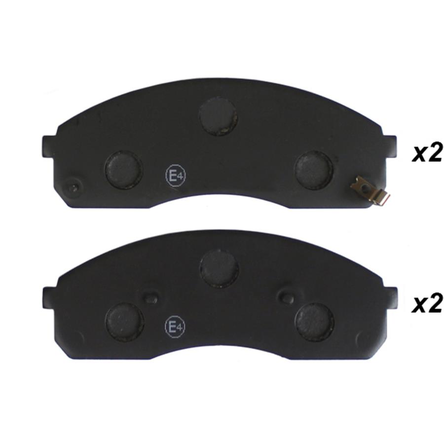 0K52B-33-23ZA, Jeu de plaquettes de frein avant