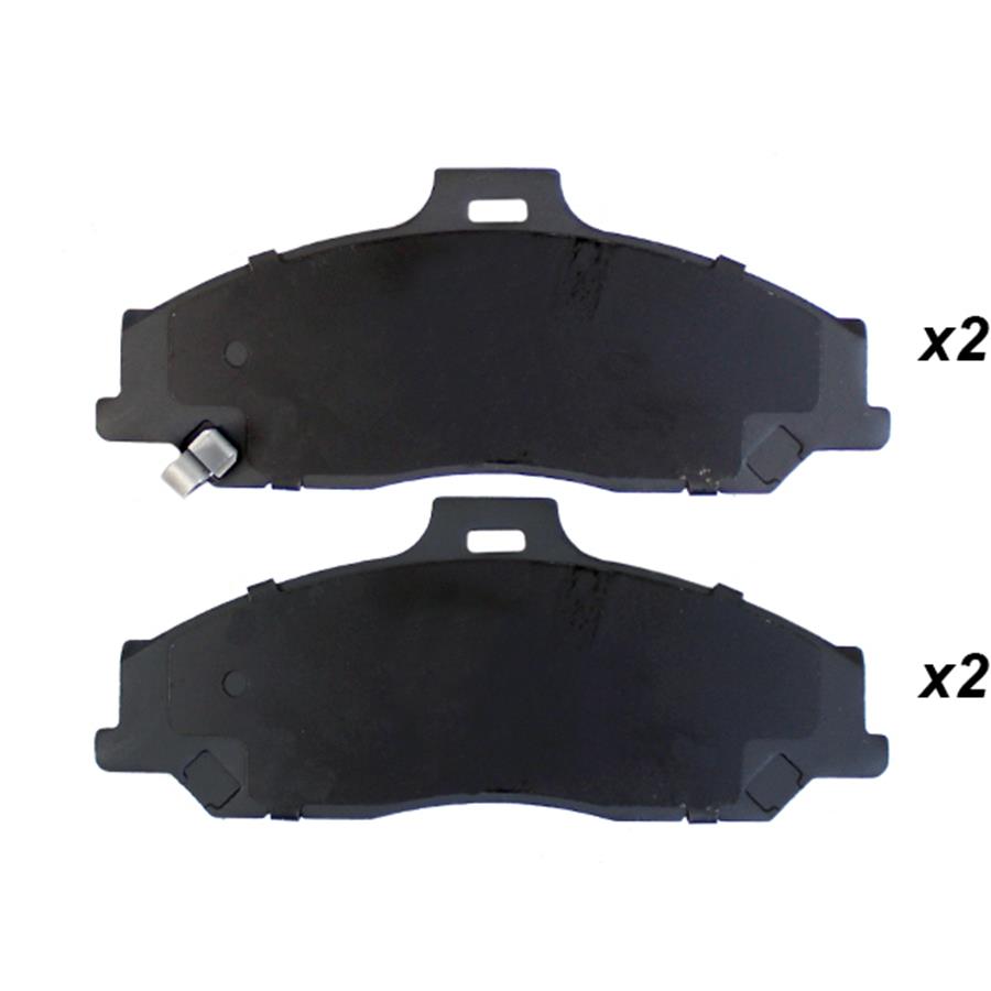 UJY6-33-23ZA, Jeu de plaquettes de frein avant