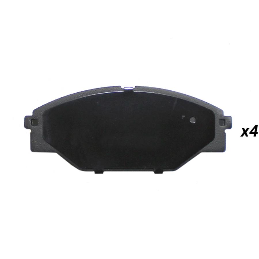 04465-35270, Jeu de plaquettes de frein avant