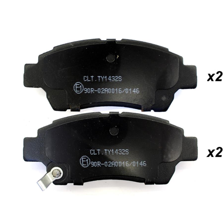 04465-52070, Jeu de plaquettes de frein avant