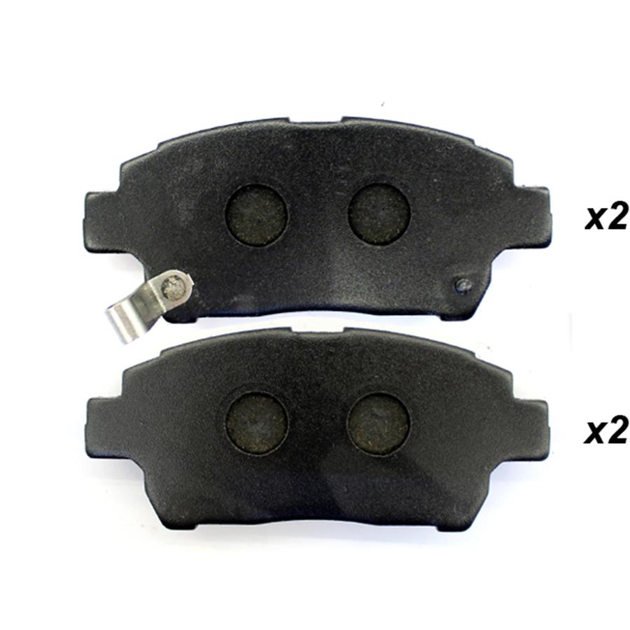 04465-12580, Jeu de plaquettes de frein avant