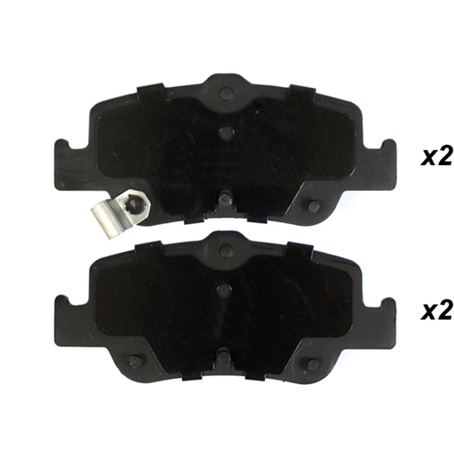 04466-02180, Jeu de plaquettes de frein arrière