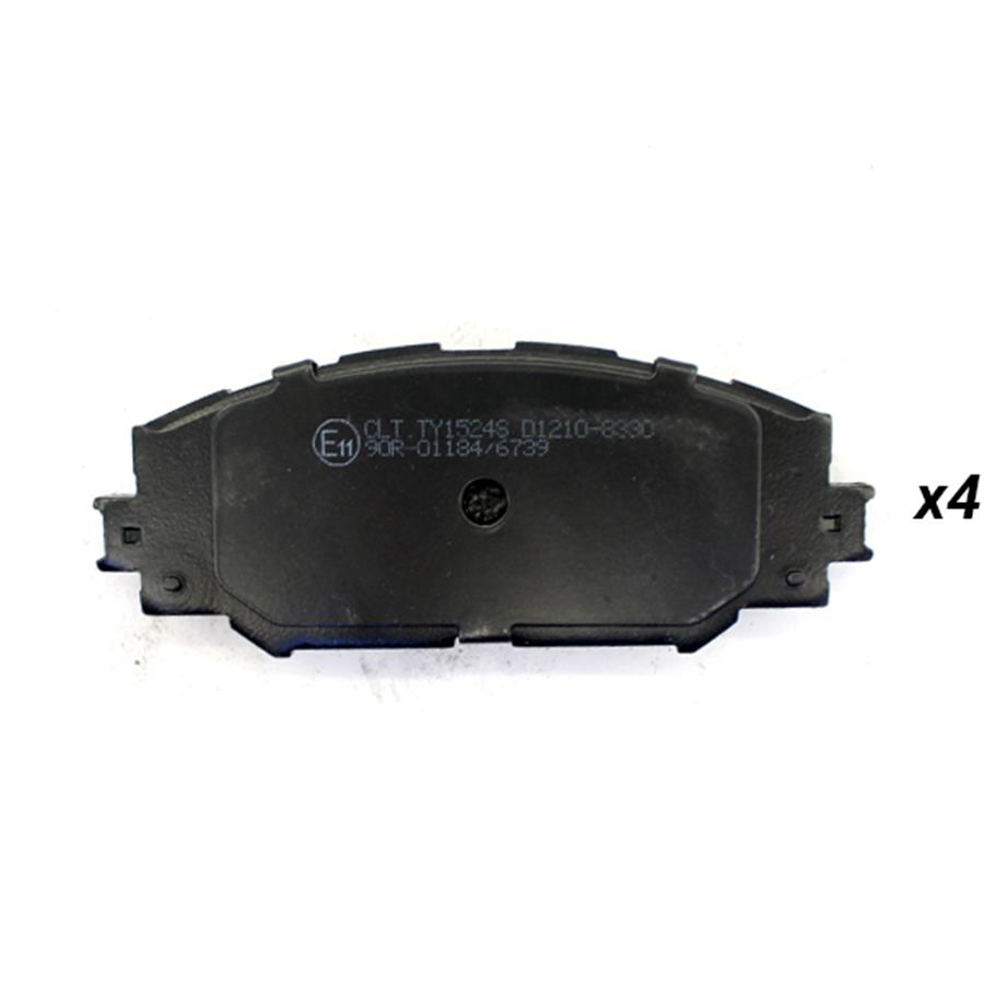 04465-42200, Jeu de plaquettes de frein avant