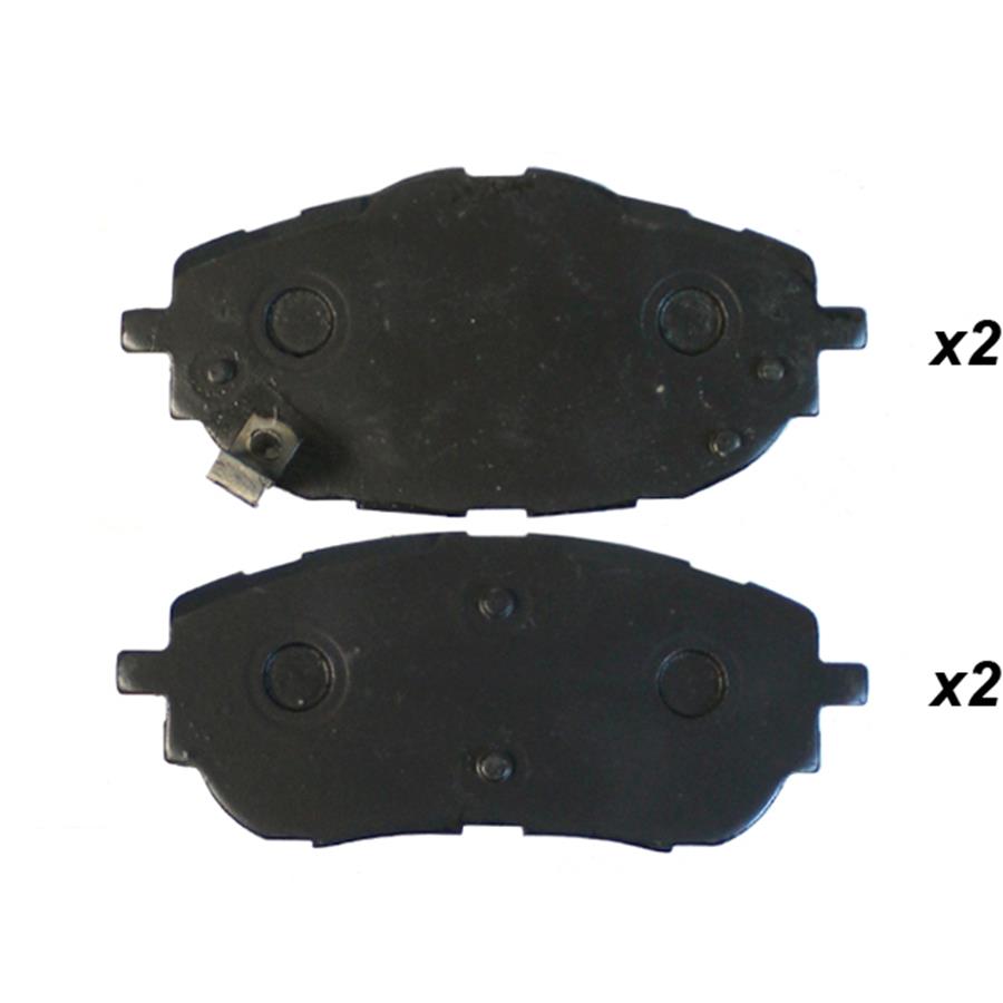 04465-02390, Jeu de plaquettes de frein avant