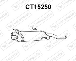 Silencieux arrière|VENEPORTE 1726JK-