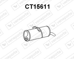 Silencieux arrière|VENEPORTE 1726QP-1726QS-1730A2-1730A3-1730Q7