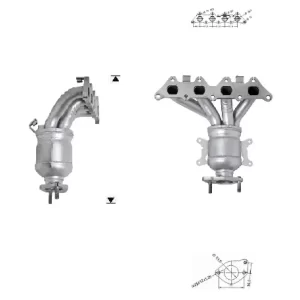 CATALYSEUR MITSUBISHI PACE STAR 1.3i
