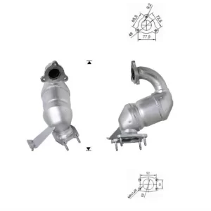 CATALYSEUR voitures MITSUBISHI