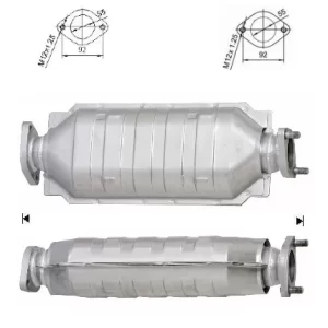CATALYSEUR MITSUBISHI L200 2.5TD