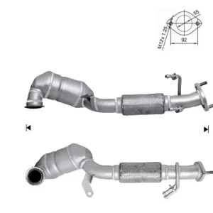 CATALYSEUR MITSUBISHI OUTLANDER 2.0TD