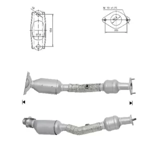 CATALYSEUR NISSAN MICRA 1.6i 16V