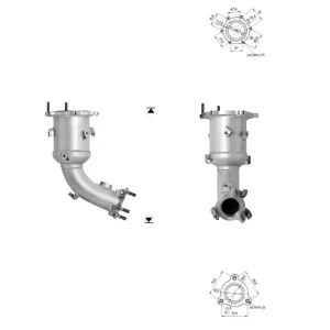 CATALYSEUR NISSAN MURANO 3.5i 24V