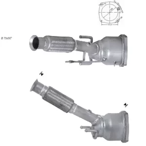 CATALYSEUR PEUGEOT 406 2.2TD