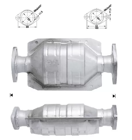 CATALYSEUR TOYOTA LITE-ACE 1.5