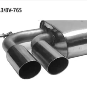 ÉCHAPPEMENT SPORTIF extrémité de tube double