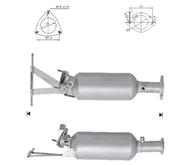 Filtre a particules VOLVO V70
