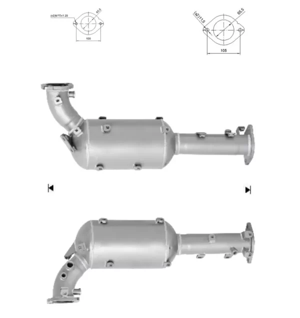 Filtre a particules NISSAN NAVARA, PATHFINDER