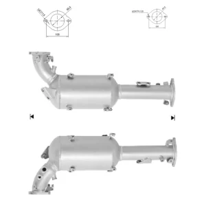 Filtre a particules NISSAN NAVARA 2.5TD