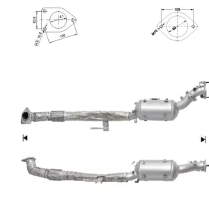 Filtre a particules NISSAN MURANO 2.5TD