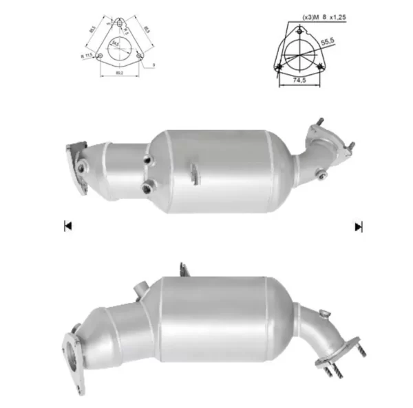 Filtre a particules SEAT EXEO 2.0TDI
