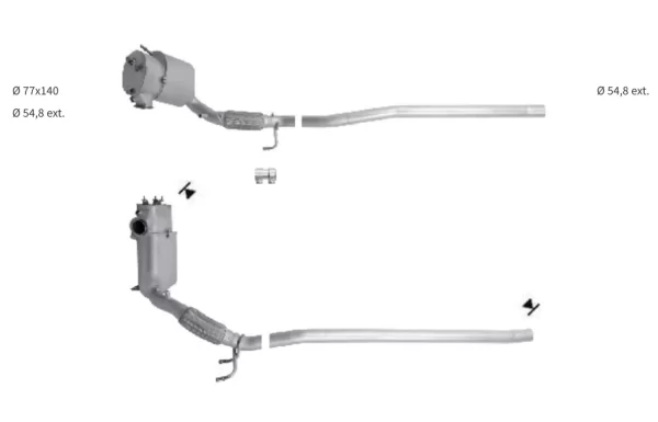 Filtre a particules VOLKSWAGEN CC