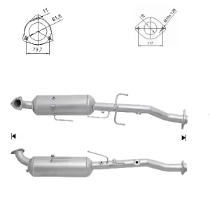 Filtre a particules TOYOTA HILUX