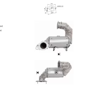 CATALYSEUR RENAULT 1.6i Tce