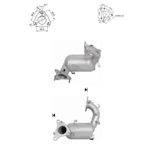 CATALYSEUR RENAULT MEGANE 1.4i Tce
