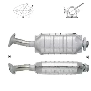 CATALYSEUR OPEL ASTRA 2.0i 16V GSI