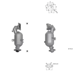 CATALYSEUR SUZUKI SX4 1.4i
