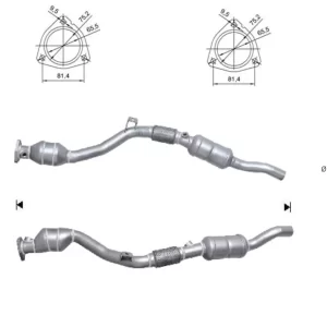 CATALYSEUR AUDI, SKODA, VW IZ+DE