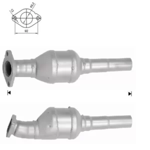 CATALYSEUR KIA RIO 1.2i CVVT 16V