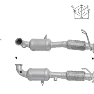 CATALYSEUR FORD KUGA 2.0TD TDCI