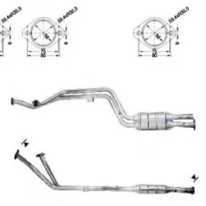 CATALYSEUR Mercedes CLASE E