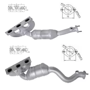 CATALYSEUR BMW M54, E39 D+I