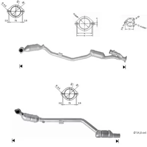 CATALYSEUR MERCEDES CLK D+I