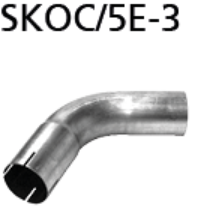 Tuyau de raccordement central pour Seat et Skoda SKOC/5E-3