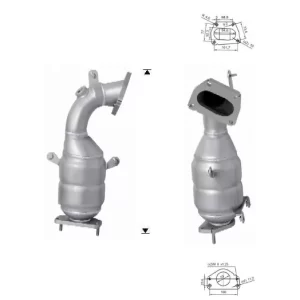 CATALYSEUR FIAT DOBLÓ 1.4i