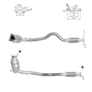 CATALYSEUR ALFA ROMEO 147