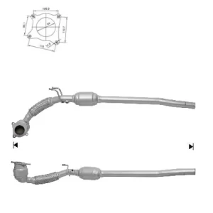 CATALYSEUR VW PASSAT VI 1.8i TSI