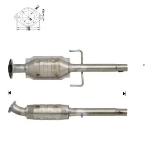 CATALYSEUR MAZDA 6 2.0