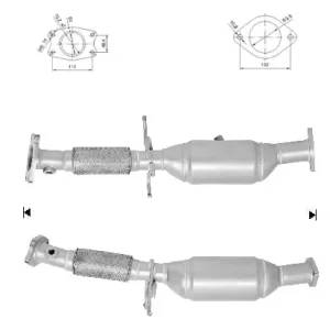 CATALYSEUR VOLVO C30 2.4i