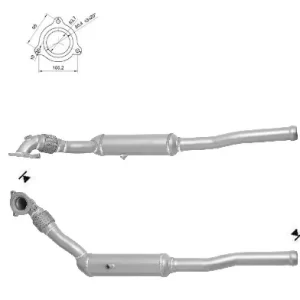 CATALYSEUR VOLVO C70 2.3i