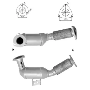 CATALYSEUR VOLVO XC60 2.4TDI