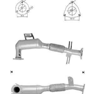 CATALYSEUR VOLVO V50 2.4