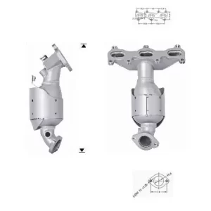 CATALYSEUR HYUNDAI TUCSON 2.7i V6 24V