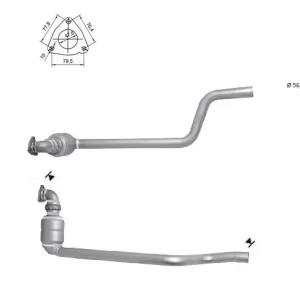 CATALYSEUR JAGUAR S-TYPE 2.7TD V6