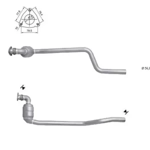 CATALYSEUR JAGUAR S-TYPE 2.7TD V6