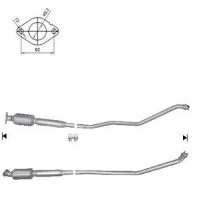 CATALYSEUR KIA PICANTO 1.0i